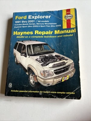 Haynes Repair Manual Ford Explorer 1991-2001 36024 All Models - Very Good - Image 1 of 4