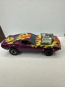 Vintage Hot Wheels Redlines Rodger Dodger, Plum, 1974 Flying Colors, Hong Kong - Picture 1 of 5