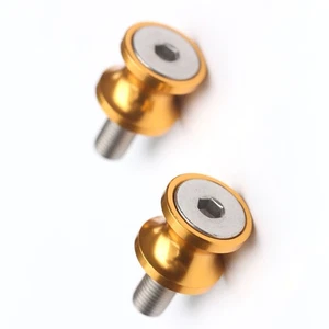 Gold XP 8MM Racing Swingarm Spools Kit For Honda CBR600RR CBR1000RR 20 21 22 23 - Picture 1 of 5