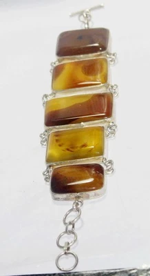 Hydro Montana Agate Handmade Gemstone Bracelet Jewellery Bracelet Size 8 Inches - Image 1 of 4