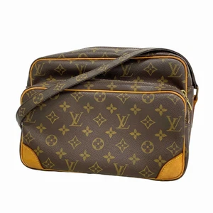Bolso de Hombro Louis Vuitton LV M45244 Marrón Nilo Monograma A2928 - Imagen 1 de 12