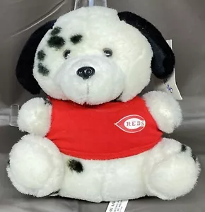 Vintage Cincinnati Reds Dog Plush 6” Twins Enterprise Steven Smith - Picture 1 of 9