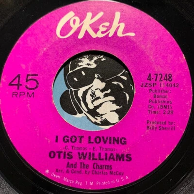 OTIS WILLIAMS & CHARMS Northern Soul 45 Okeh #7248 I Got Loving b/w Welcome Home - Image 1 of 2