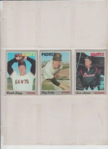 Topps Baseball Pick-10 1970 para completar tu conjunto o conjunto de equipo casi como nuevo - Imagen 1 de 1