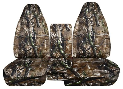 Front set car seat covers fits FORD RANGER 1991-2012  60/40 highback  - Image 1 of 4