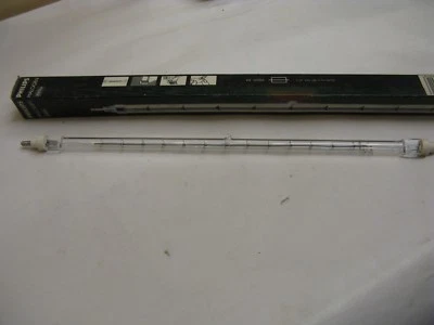 Philips Plusline T3 Q/CL/P  325mm 2000W Fa4 Tungsten Halogen Light Bulb 240-250V - Image 1 of 4