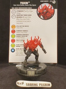 TOXIN - 012 Common - Spider-Man & Venom Absolute Carnage Heroclix #12 - Picture 1 of 1
