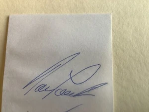 DAVID SMITH WARWICKSHIRE CRICKETER (vYORKSHIRE)INK AUTOGRAPH - Picture 1 of 2