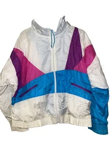 Towne By  London Fog Vintage 90s Windbreaker. Size XL - Picture 1 of 2