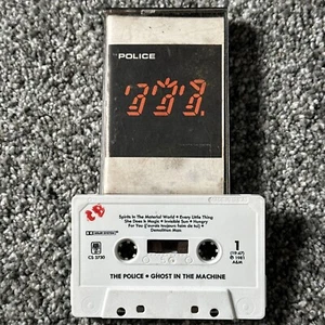 Ghost in the Machine by The Police Cassette Tape A&M Records - Picture 1 of 3