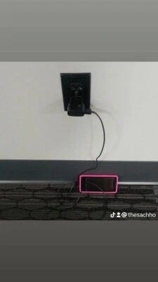 The SACHHO, Cell phone charging holder, Portable holder, Safer-Cleaner holder,  - Image 1 of 4