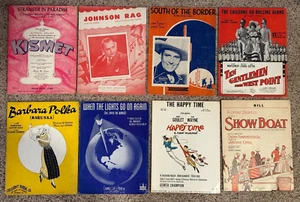 Konvolut (19) Notenstücke Popfilme Leinwand & mehr 40er 50er 60er Jahre - Bild 1 von 3