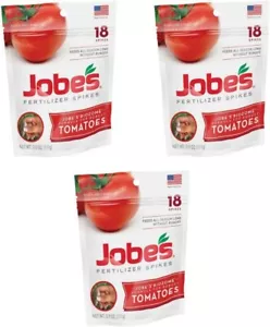 Jobe’S Tomato Fertilizer Spikes, 6-18-6 Time Release Fertilizer for All Tomato P - Picture 1 of 3