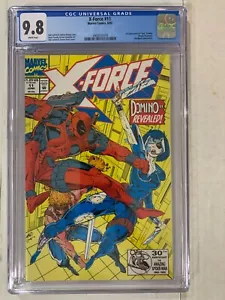 X-Force #11 CGC 9.8 1st Domino & PRIME, 6th Deadpool, KEY Marvel COMIC MCU - Picture 1 of 3