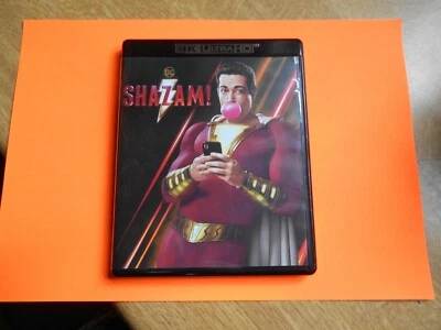 SHAZAM... 4K/BLU-RAY....2 DISCs......ITALIAN .IMPORT   - Image 1 of 3