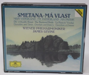 Smetana Ma Vlast 2 CD Box Set 1987 Deutsche Grammophon W. Germany Levine Wiener - Picture 1 of 5