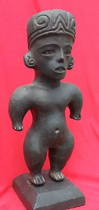 Inca's God Australian Decorative Ceramic Sculpture Vessel 1994 Sydney 49x21x16cm - Picture 1 of 5
