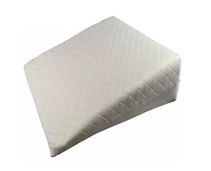 XL-LARGE WEDGE PILLOW FOAM BACK LEG SUPPORT ACID REFLUX RAISED BED (60x60x20cm) - Picture 1 of 31