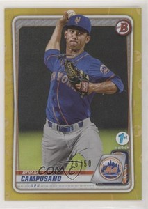 2020 Bowman 1st Edition Gold Foil /50 Briam Campusano #BFE-7