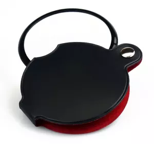 2.5X Lupa Lupa Plegable 2 1/2" Lente Joyeros Lupa Portátil - Imagen 1 de 7