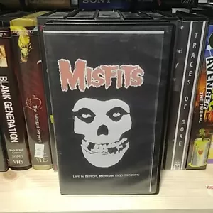Misfits VHS Live Detroit 1983 Hardcore Punk Rock Concert - Picture 1 of 3