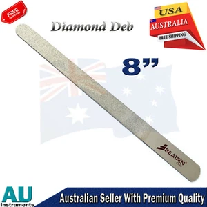 8" Diamond Deb Nail File Double Sided Podiatry Manicure Pedicure Heavy Duty File - Picture 1 of 3