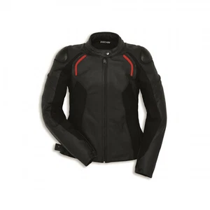 DUCATI Dainese STEALTH C2 DAMEN Lederjacke Jacke Leather Jacket Lady schwarz NEU - Picture 1 of 2