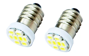 MGB MGC MIDGET E10 SMD MES LED Bulb x4 Instrument/Dash Upgrade Set Xenon White - Picture 1 of 1