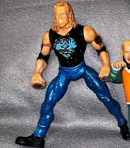 Figura de acción de lucha libre Diamond Dallas Page Grip N Flip Toy 1999 DDP de colección - Imagen 1 de 1