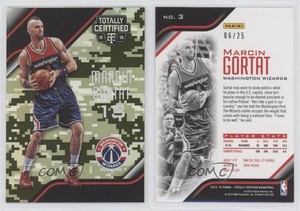 2015-16 Panini Totally Certified Mirror Camo /25 Marcin Gortat #3