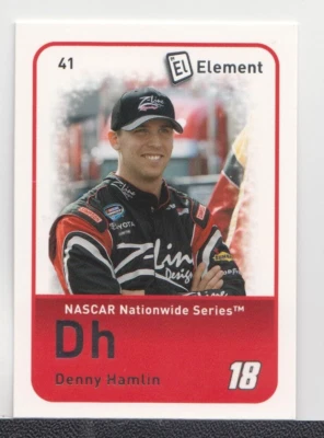 DENNY HAMLIN : 2009 - WHEELS ELEMENT  NNS - CARD No. # 41 - Image 1 of 2