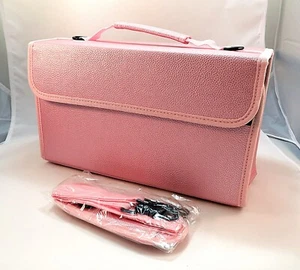 Pretty Pink 80 Slot Craft Marker or Makeup Tube Organizer (LipSense), #16a - Picture 1 of 9