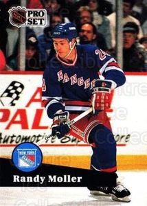 1991-92 Pro Set French #163 Randy Moller - Picture 1 of 1