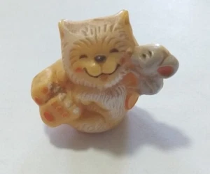 Vintage Katze und Maus Kühlschrankmagnet Russ Hong Kong - Bild 1 von 6