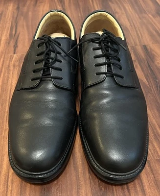 Zapatos de vestir informales de cuero negro STAFFORD para hombre talla US 13M 014-1100 Foto 1 de 4