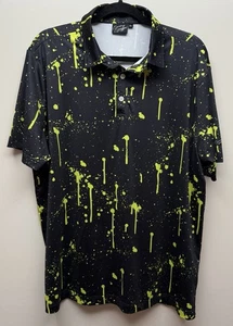 Sunday Swagger Herren Poloshirt Golf Schwarz Kurzarm Gr. XL - Bild 1 von 6