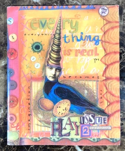 Play Issue 2 The Art of Visual Journals Magazine By Teesha Moore 2002 Zine Rare - Picture 1 of 7