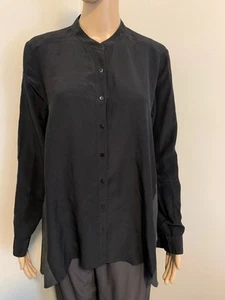 Eileen Fisher 100% Silk Blouse -Size PS - Picture 1 of 10