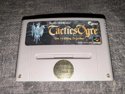 Tactics Ogre Let Us Cling Together Super Famicom SFC Japón importación vendedor de EE. UU. Foto 1 de 4