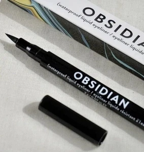 NEU Kaleido Cosmetics Obsidian wasserfester flüssiger Eyeliner 0,07 Oz. schwarz - Bild 1 von 3