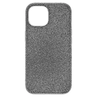 Funda para Smartphone Swarovski Cristal Alto iPhone® 15, Tono Plateado 5680863 Foto 1 de 4