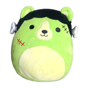 Squishmallows Frankenbear Len Halloween Squad 2021 8" Soft Plush - Picture 1 of 4