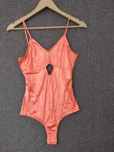 Codigo Women's One Piece Peach Keyhole Spaghetti Strap Swimsuit Size M - Picture 1 of 8