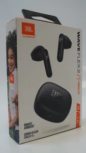 Auriculares inalámbricos JBL Wave Flex 2 Bluetooth IP54 resistentes al agua - NUEVO - Imagen 1 de 2
