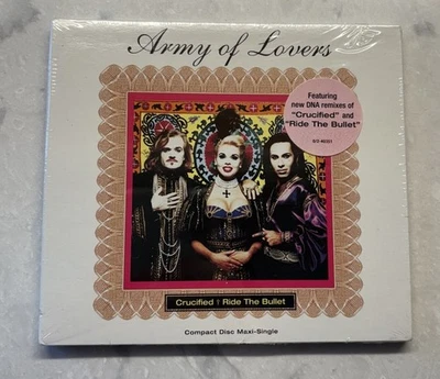 Army of Lovers Crucified Single CD, 1992 NEW SEALED Maxi CD Single Dance Pop Foto 1 de 4