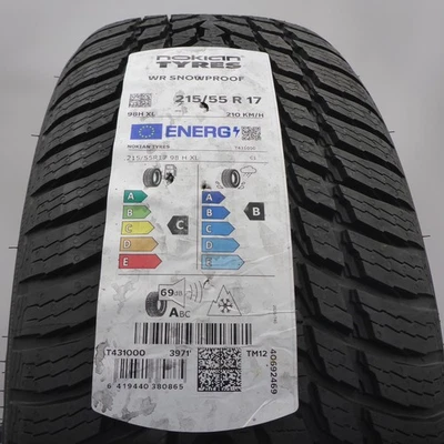 215 55 17 1x NOKIAN 215/55 R17 98H XL Snowproof Winter Tyre 2021 FULL - Image 1 of 4