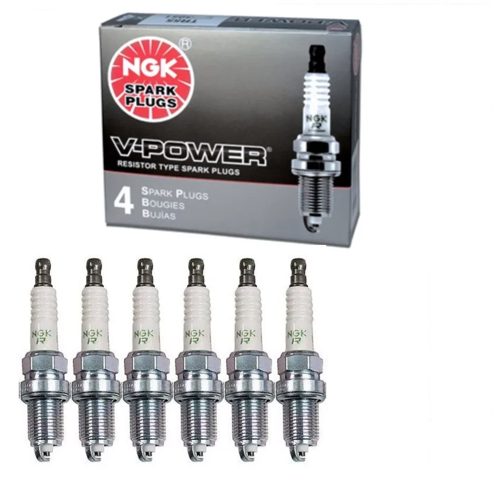 Bujías NGK "V-POWER" (Juego de 6) para Kia Sorento 2003-2009 3,8 L 3,3 L 3,5 L V6 Foto 1 de 1