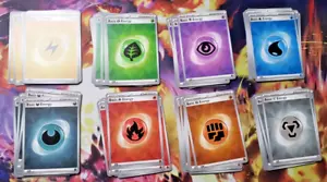 80 Pokemon Energy Card Bulk Lot 10 Of Each Energy, Prismatic Evolutions S&V - Picture 1 of 5