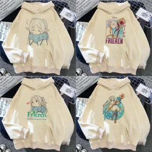 Frieren Beyond Journeys Pullover End Anime Hoodie Pullover Süßes Fan Shirt Merch - Bild 1 von 8