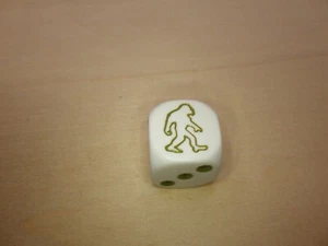 Bigfoot - 16mm D6 Six Sided Specially Engraved Die - RPG Tabletop Games Dice - Picture 1 of 5